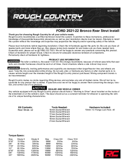 Installation Manual